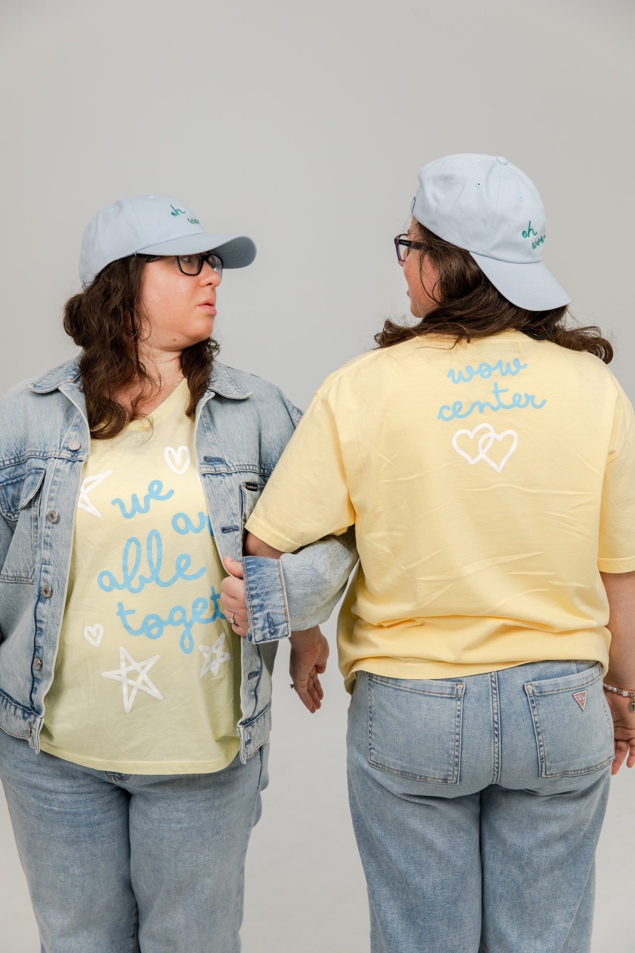 “We Are Able Together” Heavyweight Tee – Butter