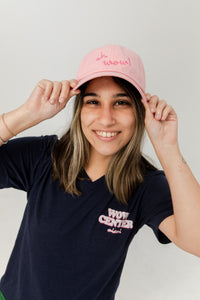 “Oh WOW!” Classic Dad Hat – Pink
