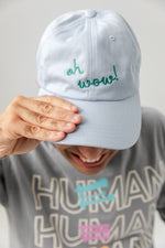 Load image into Gallery viewer, “Oh WOW!” Classic Dad Hat – Blue
