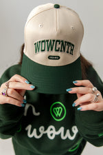 Load image into Gallery viewer, WOWCNTR Classic Baseball Cap - Dark Green/Neutral
