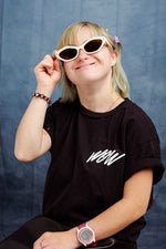 Load image into Gallery viewer, WOW Lettering Short-Sleeve Tee
